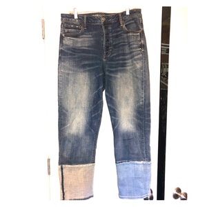 American Eagle Mixed Denim Jeans